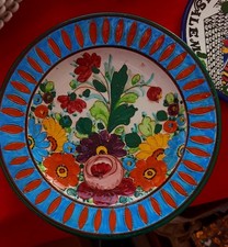 2 Ceramiche Dipinte A Mano R Pardi