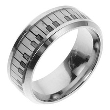  Anello Da in Acciaio