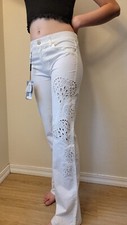 Pantalone Roccobarocco bianco