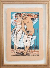 SALVATORE FIUME - Litografia a