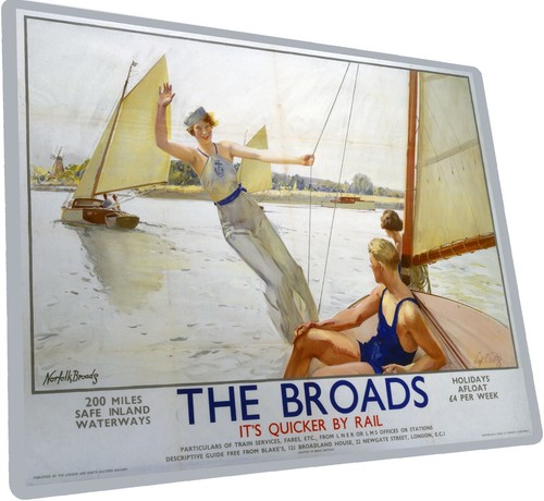 Norfolk broads insegna targa - norfolk,