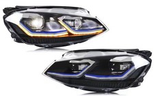 FARI A LED PER VOLKSWAGEN VW GOLF 7 MK7 VII 2013/2017