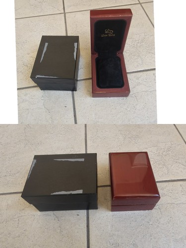 Lucien rochat wooden watch box - wooden,