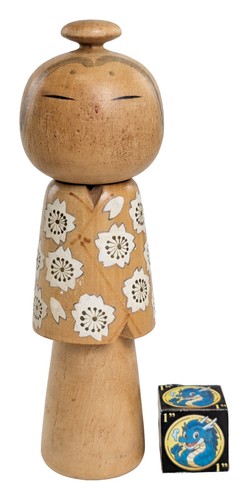 Bambola kokeshi creativa - kokeshi,
