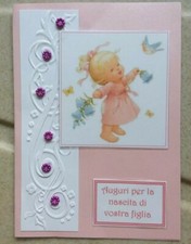 ? Nascita Biglietto Auguri Nascita femmina 