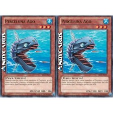 2x PESCELUNA AGO • (Needle Sunfish) • Mosaico • BP02 IT101 • Unl • Yugioh!
