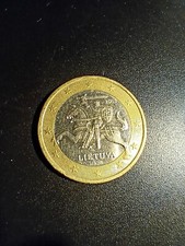 Moneta euro rara lietuva - moneta,