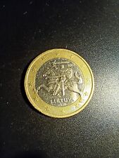 moneta 1 euro rara lietuva