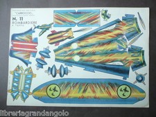 Aviazione Bombardiere a Tuffo Costruzioni Multiple Carroccio 1940 Aerei Giochi