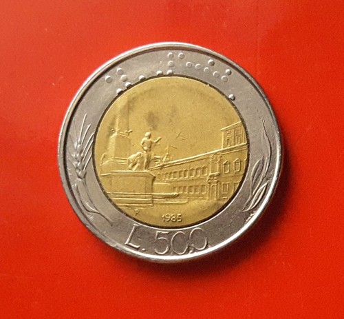 500 lire 1985 - 500,