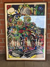 LITHOGRAPHIE - LA SALUTE VENEZIA  - CARLO HOLLESCH (1926-1977)