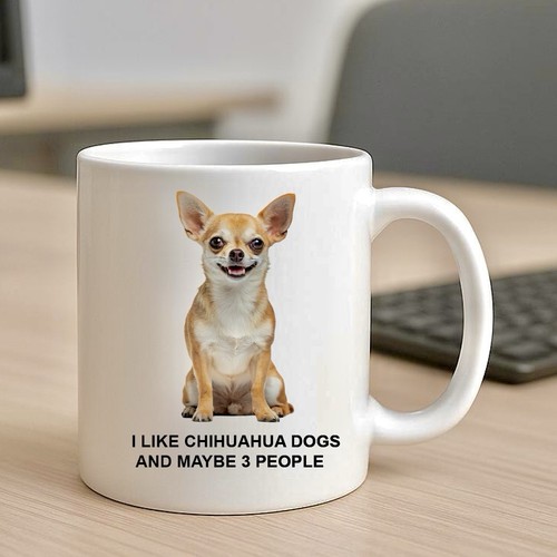 Tazza cane chihuahua stampata - chihuahua,