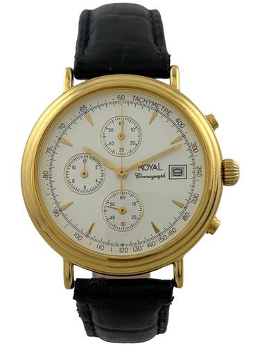 Cronografo royal oro per - royal,