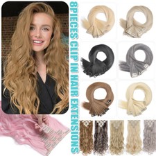 8 Pezzi Clip In Extension