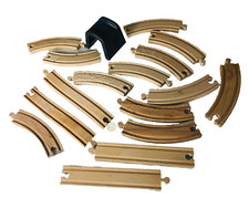 Pista treno in legno Ikea