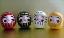 Set of 4 Japanese 2"H Good