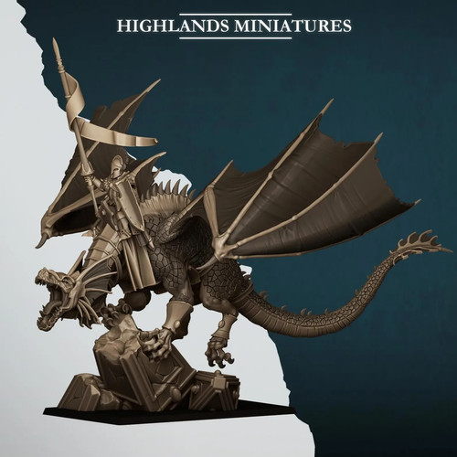 Aegean elf prince dragon - prince, on