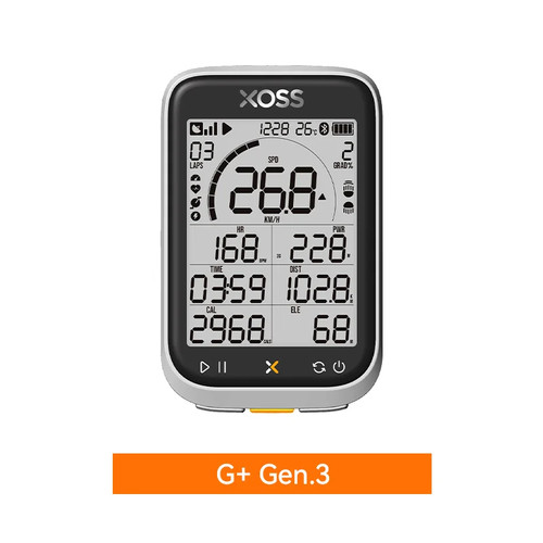 Xoss gen 3 gps bici - g3/g+, gen.3