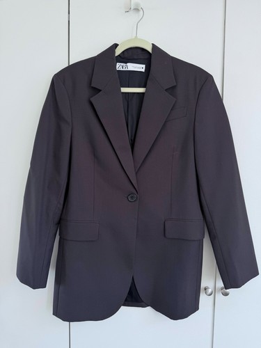 Blazer zara cioccolato - blazer,