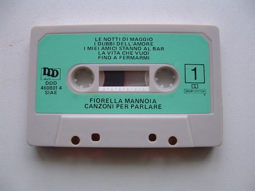 Musicassetta fiorella mannoia - musicassetta,