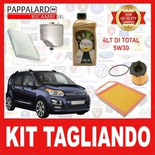 KIT TAGLIANDO 4 FILTRI + 4 LT