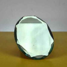 specchio ovale vintage con