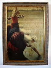 Dipinto copia "In risaia" di