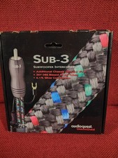 AUDIOQUEST CAVO SUBWOOFER CON