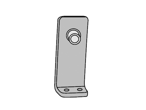 Staffa perimetrale porta