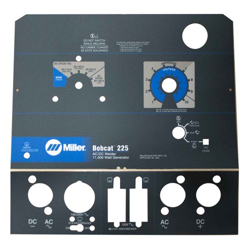 Miller 249088 label nameplate - miller,