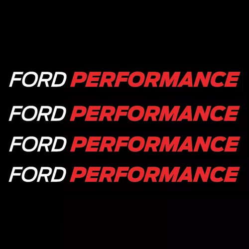 Adesivo ford performance - adesivo,