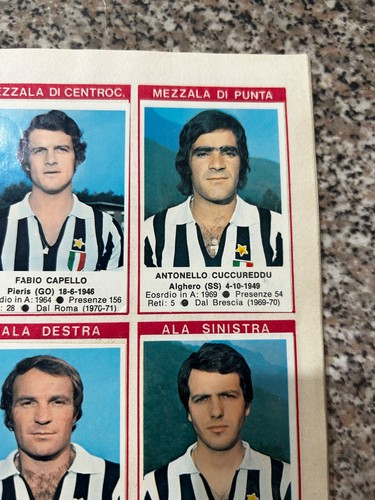 Figurina cuccureddu juventus - figurina,