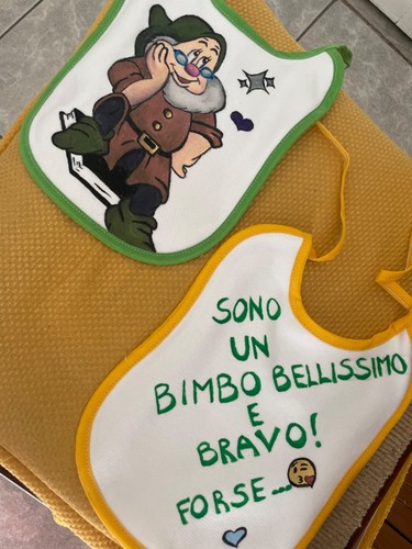 Bavette dipinte mano dotto - a,