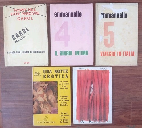 Lotto libri eros anni - -,
