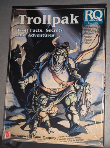 Runequest trollpak 1988 - trollpak, rpg