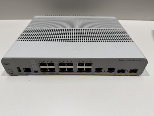 Cisco c3560cx 12pc switch - ws-c3560cx-12pc-s,