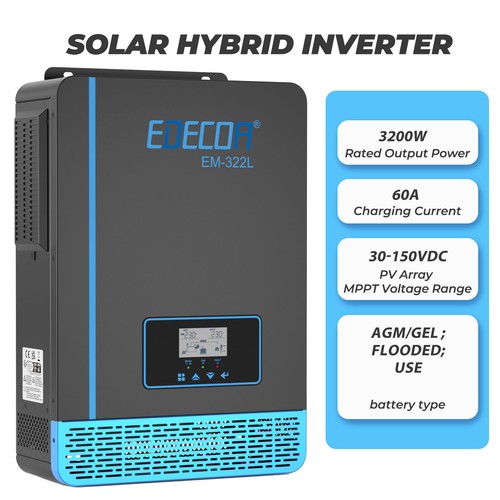 Inverter ibrido edecoa 24v - inverter,