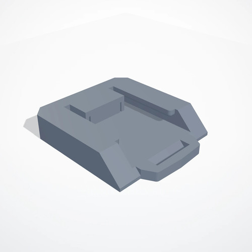 Supporto porta batteria