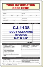 DUCT CLEANING  INVOICE  CUSTOM