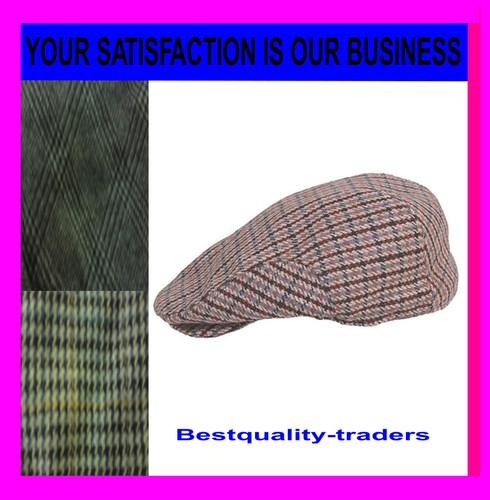 Nuovo flat peak cap tweed - nuovo,