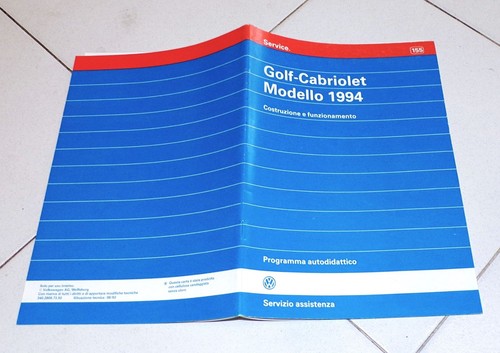 Golf cabriolet modello - golf, 1994