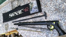 SEAC Asso 50 Fucile Subacqueo Pneumatico - Nero/Verde 