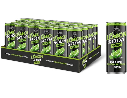 Lemon soda mojito - mojito, soda,