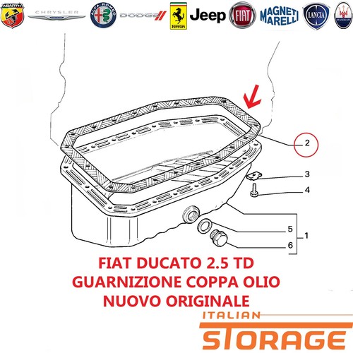 Fiat ducato td guarnizione - td,