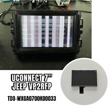TDO-WXGA0700K00033 LCD DISPLAY RADIO JEEP RENEGADE COMPASS UCONNECT VP2RFP 7’’