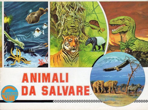 Album figurine animali - animali, da