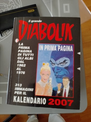 Diabolik kalendario 2007 - diabolik,