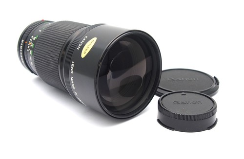 Canon 200mm fd obiettivo - f/2.8,