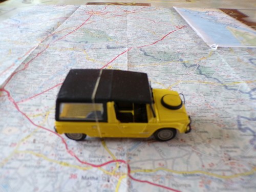 Citroën méhari 4x4 jaune - méhari,