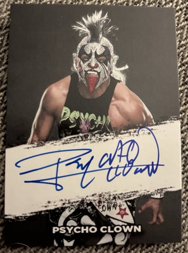 Carte auto psycho - auto, clown